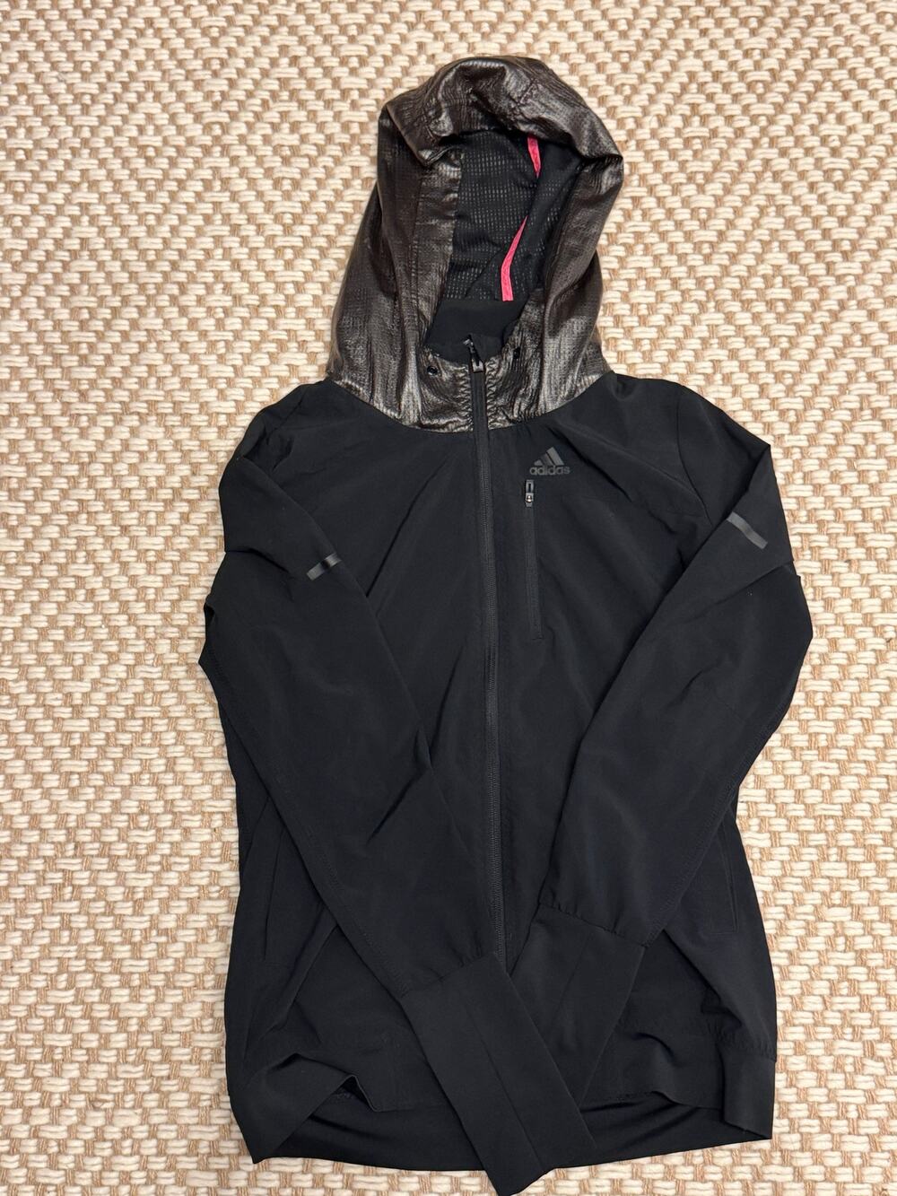 Adidas Black Women's Running Jacket Size M (10 Aus Size)